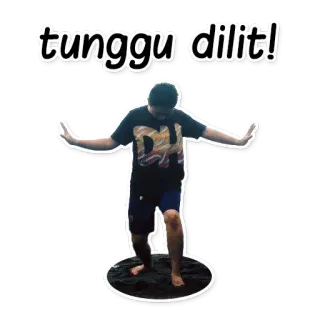 ✋ tunggu dilit! esperando, pessoa, homem, casual, praia telegram sticker