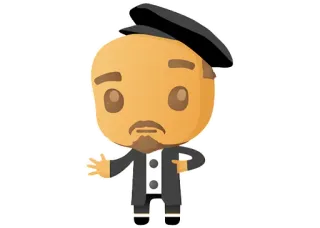 Печенька / Cookie stickers telegram stickers