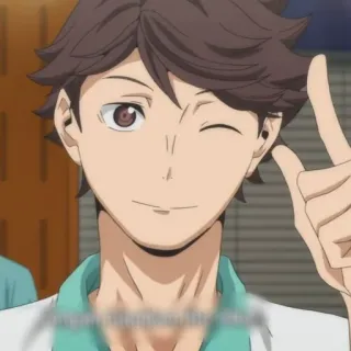 💗 Oikawa Tooru Haikyuu!! Anime, Haikyuu, Oikawa, Tooru telegram sticker