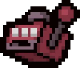 🎰 Pixel art, Videojuego, Monstruo telegram sticker