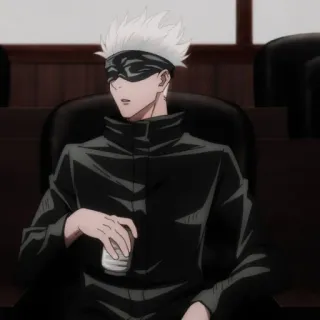 🍡 Gojo Satoru Jujutsu Kaisen Anime, Mangá, Gojo, Jujutsu Kaisen, Personagem, Satoru telegram sticker