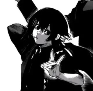 🌟 Juuzou Suzuya Tokyo Ghoul Anime, Manga, Juuzou, Tokyo Ghoul telegram sticker
