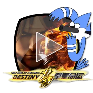 ▶ The King of Fighters: Destiny THE KING OF FIGHTERS DESTINY king of fighters, video game, cartoon, animation telegram sticker