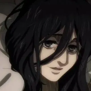❤️ Pieck Finger Attack on Titan アニメ, 進撃の巨人, ピーク・フィンガー, キャラクター telegram sticker