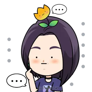 😶 @mayoroid cartoon, character, illustration, sticker telegram sticker