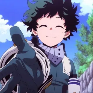 izuku midoriya :: @fStikBot telegram stickers