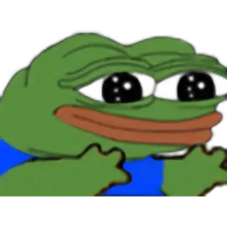 👐 Pepe the Frog 青蛙, 佩佩, 表情包, 表情符号, 网络 telegram sticker