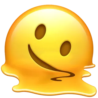 🦇 Emoji, Fonte, Visage, Sourire, Jaune telegram sticker