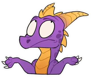 Spyro telegram stickers