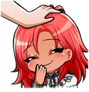 🥺 Anime, Mangá, Afastar a cabeça, Fofo, Chibi, Desenho animado whatsapp sticker