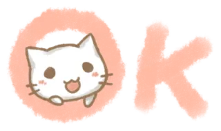 😉 OK kucing, oke, imut, persetujuan, positif, reaksi telegram sticker