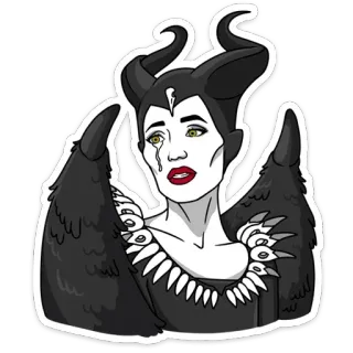 Малефисента: Владычица тьмы :: @TgSticker telegram stickers