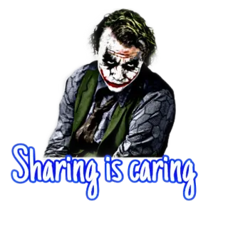 Joker the legend telegram stickers