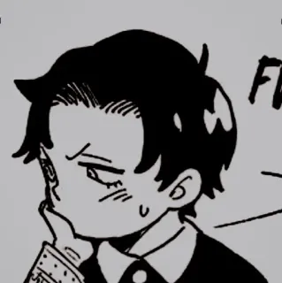 🥜 Damian Desmond Spy x Family Fr Anime, Spy x Family, Damian Desmond, Damian, Manga, Słodkie telegram sticker