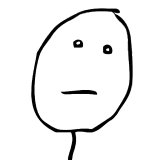 😐 Meme, Lucu, Rage face, Meme internet, Trollface telegram sticker
