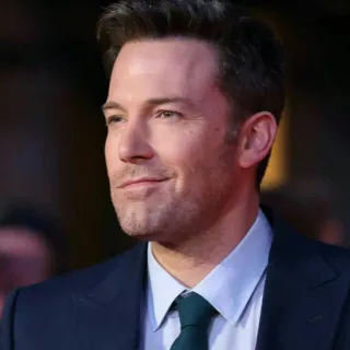 😏 Ben Affleck actor, celebrity, man, portrait telegram sticker