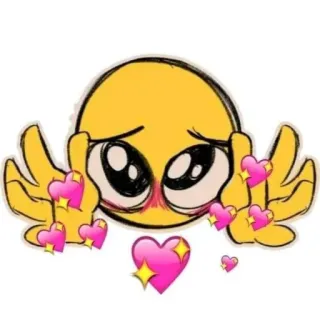 💖 Emoji, Trái tim, Tình yêu, Dễ thương, Ấm áp, Kawaii telegram sticker