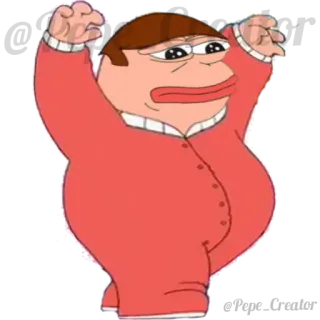 🐸 Dessin animé, Mème, Drôle, Personnage, Art numérique telegram sticker