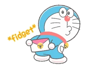 Doraemon's Animated Crayon Stickers telegram stickers