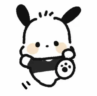 🍓 Pochacco pochacco, sanrio, каваий, собака, мультфильм, милый telegram sticker