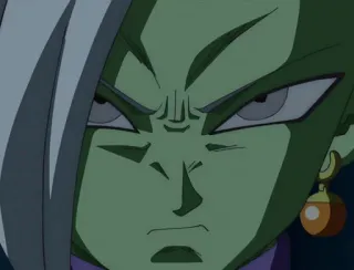 👺 Zamasu Dragon Ball Super Anime, Dragon Ball Super, Zamasu, Penjahat, Marah telegram sticker