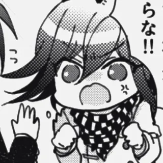 🏁 Kokichi Oma Danganronpa V3: Killing Harmony らな!! Anime, Manga, Danganronpa, Kokichi Oma, Charakter, Sticker whatsapp sticker