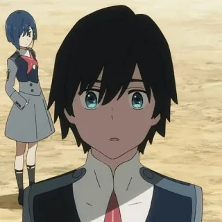 🦋 Hiro Darling in the Franxx Anime, Hiro, Darling in the Franxx, Ichigo telegram sticker