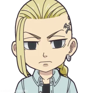 💫 Draken Tokyo Revengers Draken, Tokyo Revengers, Anime, Manga, Personnage whatsapp sticker