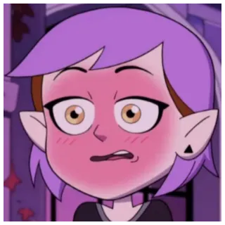 😨 Amity Blight The Owl House desenho animado, animado, personagem, Amity, The Owl House telegram sticker