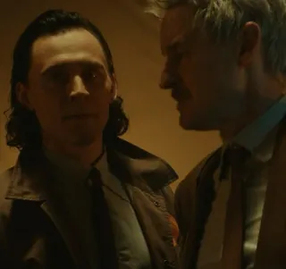 💚 Loki Loki, Marvel, Tom Hiddleston, Owen Wilson, Mobius telegram sticker