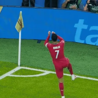 🔵 Cristiano Ronaldo FIFA World Cup RONALDO 7 whatsapp sticker