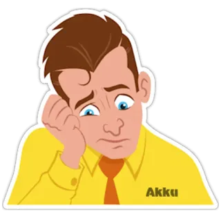 😔 Akku telegram sticker