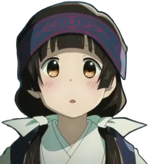 🐻 anime girl, cartoon, female, character, cute, portrait telegram sticker