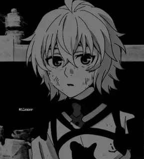 🎵 Anime, Manga, Personage, Illustratie telegram sticker