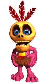 😏 Kreatur, Figur, Monster, Cartoon, Fantasy telegram sticker