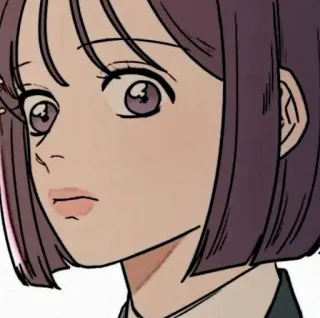 📱 anime, cartone animato, ragazza, personaggio, ritratto telegram sticker