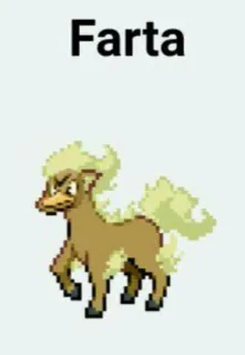 🆘 Farta Kuda kartun, Pixel art, Binatang, Kuda, Fantasi, Makhluk telegram sticker