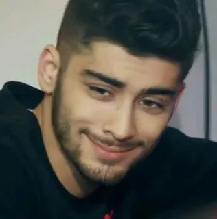 👑 Zayn Malik Zayn Malik, One Direction, Sänger, Musiker, Porträt telegram sticker