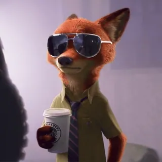 😎 Nick Wilde Zootopia telegram sticker