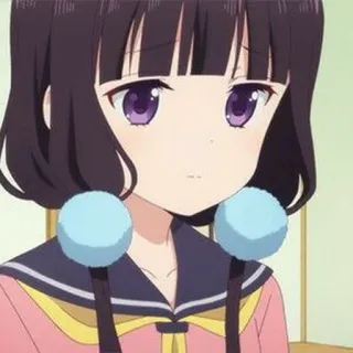 🍇 anime, cute, girl, japanese, kawaii, manga, cartoon telegram sticker