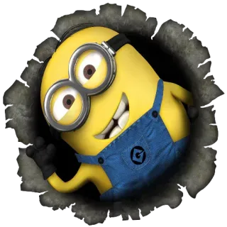 😊 Minion Despicable Me Minion, Hoạt hình, Hài hước, Nhân vật, Kẻ trộm mặt trăng telegram sticker