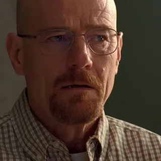 🧪 Walter White Breaking Bad Breaking Bad, Walter White, Heisenberg, Bryan Cranston, AMC, tv series, drama telegram sticker