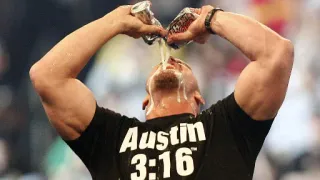 💪 Stone Cold Steve Austin Austin 3:16 wrestler, beer, drinking, stone cold, wrestling telegram sticker