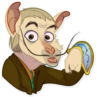 Lamar the Critic telegram stickers