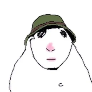 👓 Wojak Internet meme telegram sticker