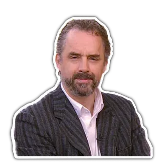 😏 Jordan Peterson Jordan Peterson, Professore, Psicologo, Autore, Personalità telegram sticker