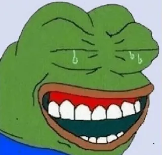 😅 Pepe the Frog Boy's Club telegram sticker