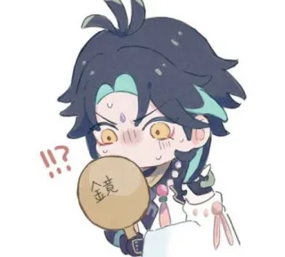 🌟 Xiao Genshin Impact 金 Genshin Impact, Xiao, Personagem de videogame, Estilo anime telegram sticker