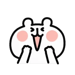 💨 słodki, miś, zwierzę, kreskówka, naklejka telegram sticker