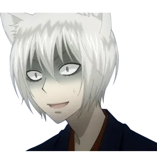 😨 Tomoe Kamisama Kiss Anime, Volpe, Manga, Demone, Arrabbiato telegram sticker